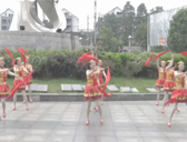 沅陵燕子原创广场舞 中国鼓 秧歌鼓棒队形参赛舞