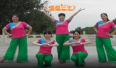 茉莉天津红梅广场舞《情牵一生》演示和分解动作教学 编舞花语老师