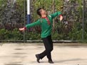 广西廖弟广场舞 我的西藏 格格编舞
