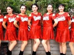 三亚美舞团广场舞《最美的中国》背面演示及分解教学 编舞冬梅