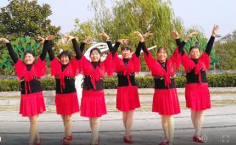 上海香何花广场舞《谢谢最亲爱的你》恰恰 背面演示及分解教学 编舞香何花