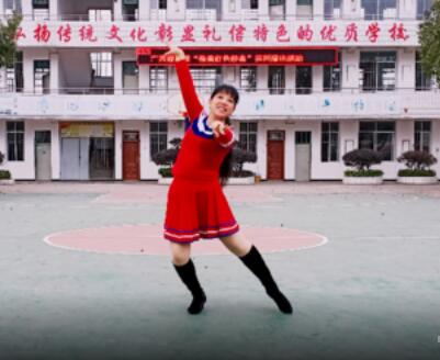 婷婷飞舞广场舞《多年以后》网红32步欢快动感 背面演示及分解教学