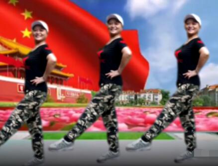 微笑999化丽广场舞《迎酒欢歌》庆祝新中国成立70周年 背面演示及分解教学
