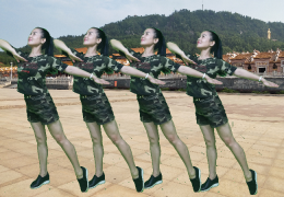 舞君儿广场舞《中国嗨起来》正能量励志舞蹈 背面演示及分解教学 编舞舞君儿