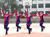 湘湘广场舞一生唱情歌 附分解动作教学 原创编舞春天