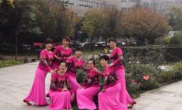 西安活希儿广场舞《玫瑰爱情》傣族舞 唯舞独尊舞团 背面演示及分解教学