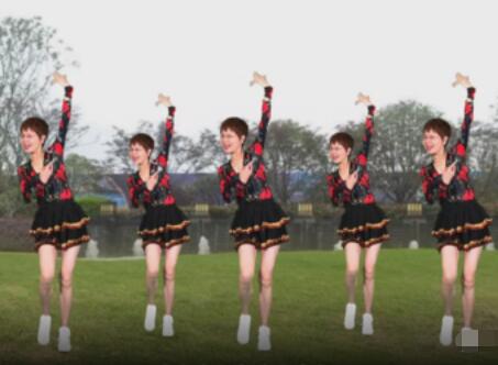 笑春风广场舞《嗒嘀嗒》11月最火小情歌简单32步 背面演示及分解教学