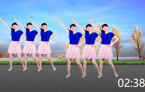 益馨广场舞《小苹果》简单欢快健身舞步，好看，好学，邀你听歌赏舞