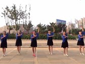 梅英广场舞站在草原望北京 附分解动作教学 原创编舞梅英