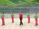 刘峰广场舞醉人的山歌 正背面演示及分解动作教学 编舞刘峰