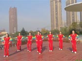 安徽绿茶飞舞广场舞康定情人 正背面演示及分解动作教学 编舞绿茶