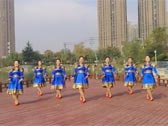 安徽绿茶飞舞广场舞穿着婚纱去草原 正背面演示及分解动作教学 编舞绿茶