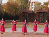 新疆哈密市瓜乡广场舞古丽帕旦 正背面演示及分解动作教学 编舞晓梅