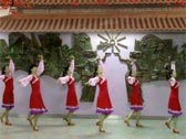 誓言广场舞西藏情歌 正背面演示及分解动作教学 编舞誓言