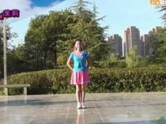 茉莉天津红梅广场舞花桥流水 背面演示及分解教学 编舞茉莉