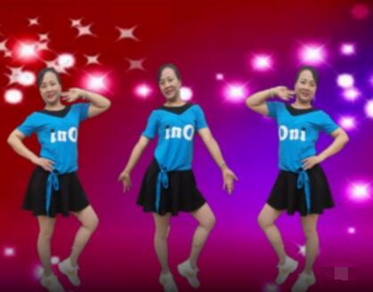 上津叶子广场舞《斯卡拉》网红火爆神曲现代舞 背面演示及分解教学