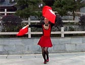 云紫燕广场舞红红的中国结 附分解动作教学 原创编舞云紫燕