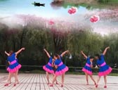 红樱桃广场舞风之花 双人舞 16步 附分解动作教学 原创编舞红樱桃