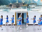 江西万安滨江广场舞天籁之爱 藏族舞 附分解动作教学 原创编舞如月