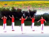 昌黎波波广场舞花儿开放在春天里 附分解动作教学 原创编舞波波