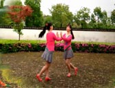 金盛小莉广场舞粉红色的回忆 双人对跳 附分解动作教学 原创编舞阿采