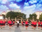 上海香何花广场舞哥哥妹妹 变队形 附分解动作教学 原创编舞香何花
