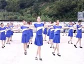 大自然广场舞北京的金山上 附分解动作教学 原创编舞大自然