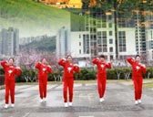 重庆叶子广场舞黄土高坡 附分解动作教学 原创编舞叶子