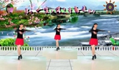 阳光美梅广场舞【爱情输不起】16步健身舞