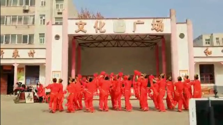 花样健走《中国梦我的梦》东孔健走队表演24人队形版