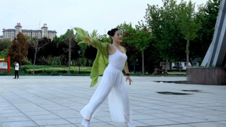 青青世界广场舞再好看的舞只要她一跳就是广场舞《白芍》