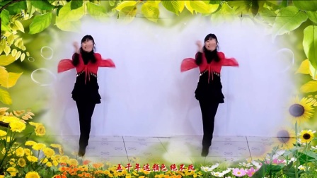 河北青青广场舞《还是她最美》32步附正背面分解
