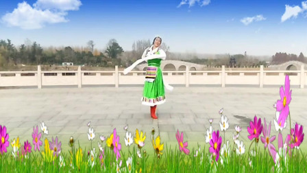 中国风旗袍秀扇子舞表演《秋水伊人》创意花样太赞了