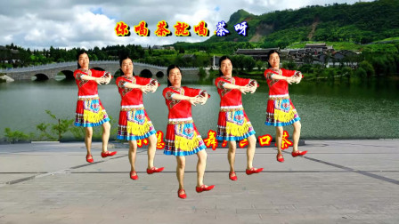 小慧广场舞《喜庆民乐曲》动感欢快的零基础32步一看就会舞蹈含分解教学
