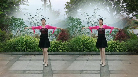 迷采广场舞《中国美中国梦》时尚健身分享给大家欣赏每天跳一跳