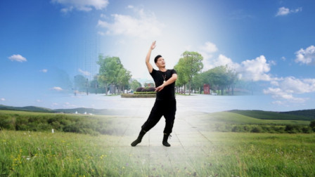 六哥老师原创作品欢快的蒙族舞《站在草原望北京》