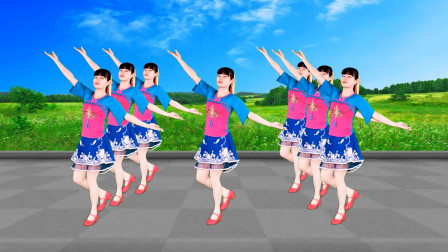 益馨广场舞《心上的姑娘》火爆网红健身舞时尚弹跳36步含分解动作教学教学