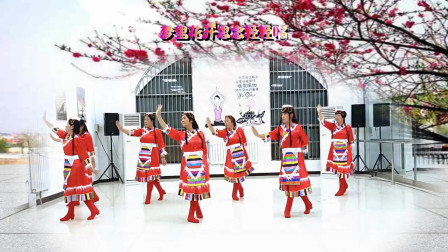 阳光美梅广场舞【DJ飘】原创简单32步舞蹈含分解教学编舞美梅