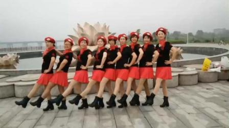 糖豆广场舞课堂第二季顺义广场舞艺术站展示集体舞《采红菱》双人舞对跳16步健身