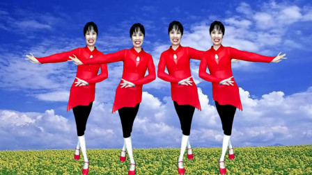 梁山秋香广场舞《玛尼情歌》网红舞曲动感32步全身健身