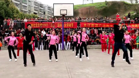 黄河公园健身广场舞水兵舞第四套双人舞16步对跳