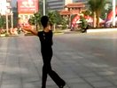 博白廖弟广场舞 兵哥哥（反面）教学视频 背面演示