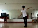 博白廖弟广场舞 家乡美（反面）教学视频 背面演示