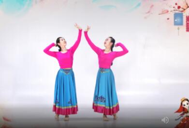 广场舞课堂《维吾尔姑娘》新疆舞 背面演示及分解教学 编舞娜娜