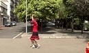 幸福天天广场舞 （原创） 红舞裙 背面演示与分解