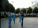绿蕾丝广场舞健身舞新疆印度舞欢乐的跳吧