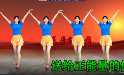 阿采广场舞《中国范儿》豪迈大气健身舞 简单易学 背面演示及分解教学