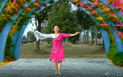 安徽舞之美广场舞《欢聚泸沽湖》背面演示及分解教学 编舞舞之美