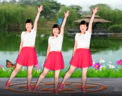 阿珠广场舞《激动的心颤抖的手》32步欢快动感 背面演示及分解教学