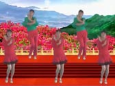 重庆宝娜广场舞杜梋满坡红 正背面演示及分解动作教学 编舞宝娜